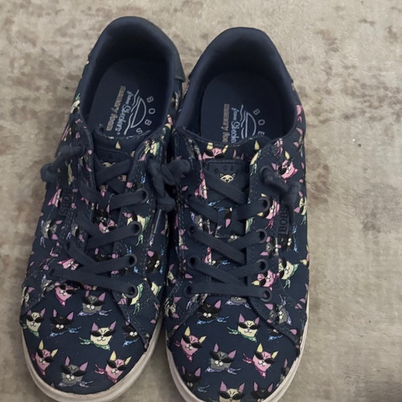 BOBS from Skechers Black Multicolor cats Sneakers - Picture 5 of 6